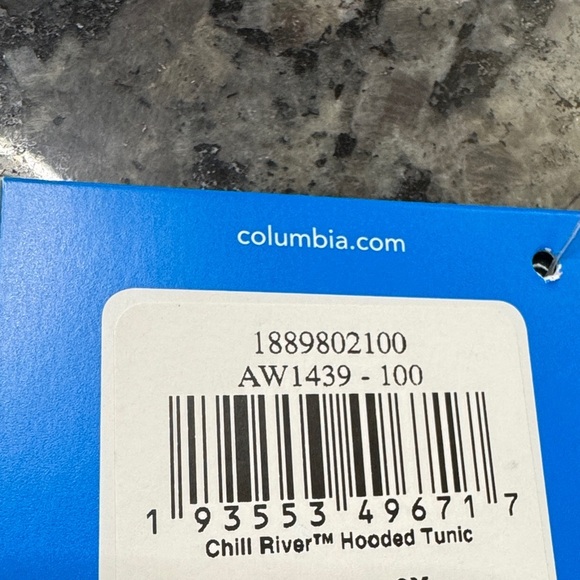 White chill river Hooded tunic Long Sleeve Shirt NWT 2X - Picture 9 of 11